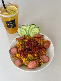 Hình ảnh Combo mì trộn kèm nước 