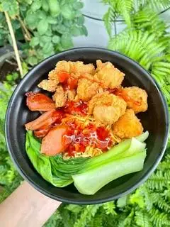 Hình ảnh Mì trộn gà Popcorn