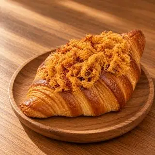 Hình ảnh Bánh Croissant Chà Bông Cay