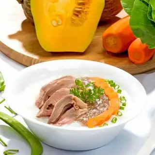 Hình ảnh Cháo tim gan