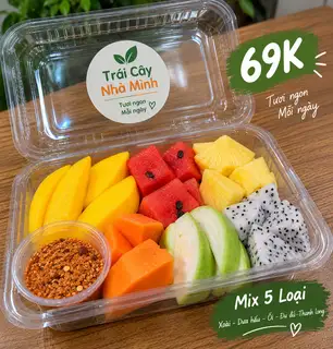 Hình ảnh MIX TRÁI CÂY 5 LOẠI 