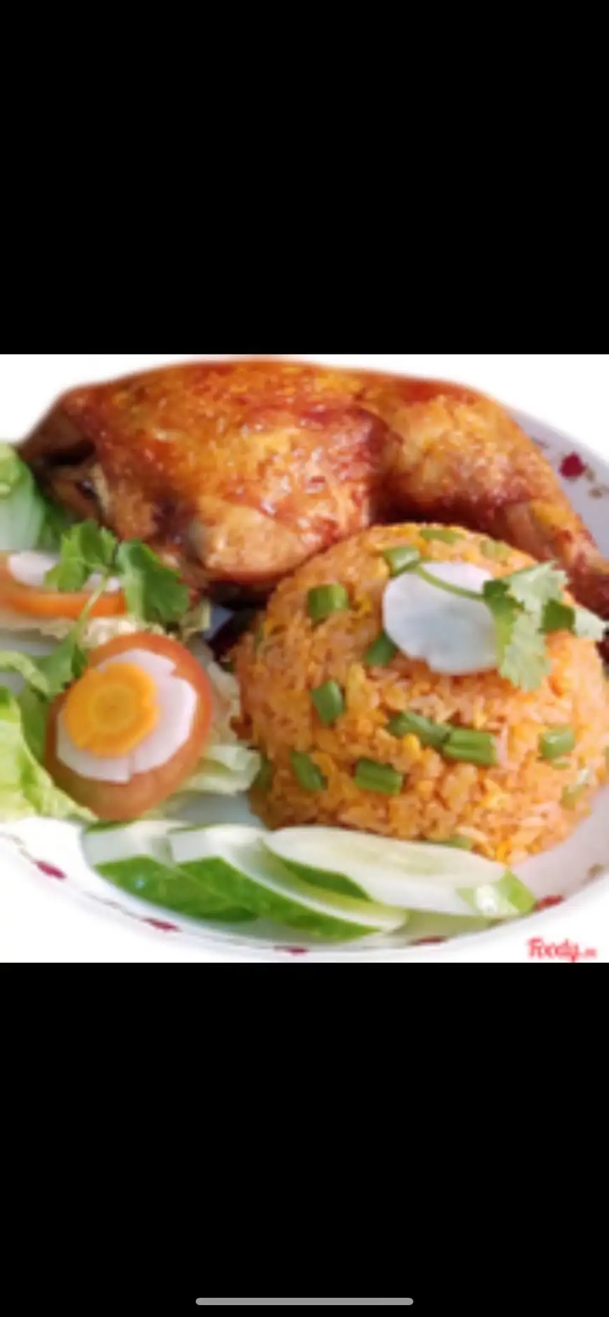 Cơm Gà Góc Tư Da Giòn - 61.000 ₫ tại Cơm Gà Xối Mỡ Hương Ký 10 - Vườn Lài