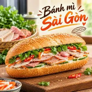 Hình ảnh Bánh mì Sài Gòn