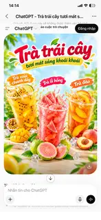 Hình ảnh Trà Đào
