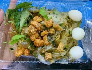 Hình ảnh Bánh Tráng Mỡ Hành Sợi Dẻo Tốp Mỡ
