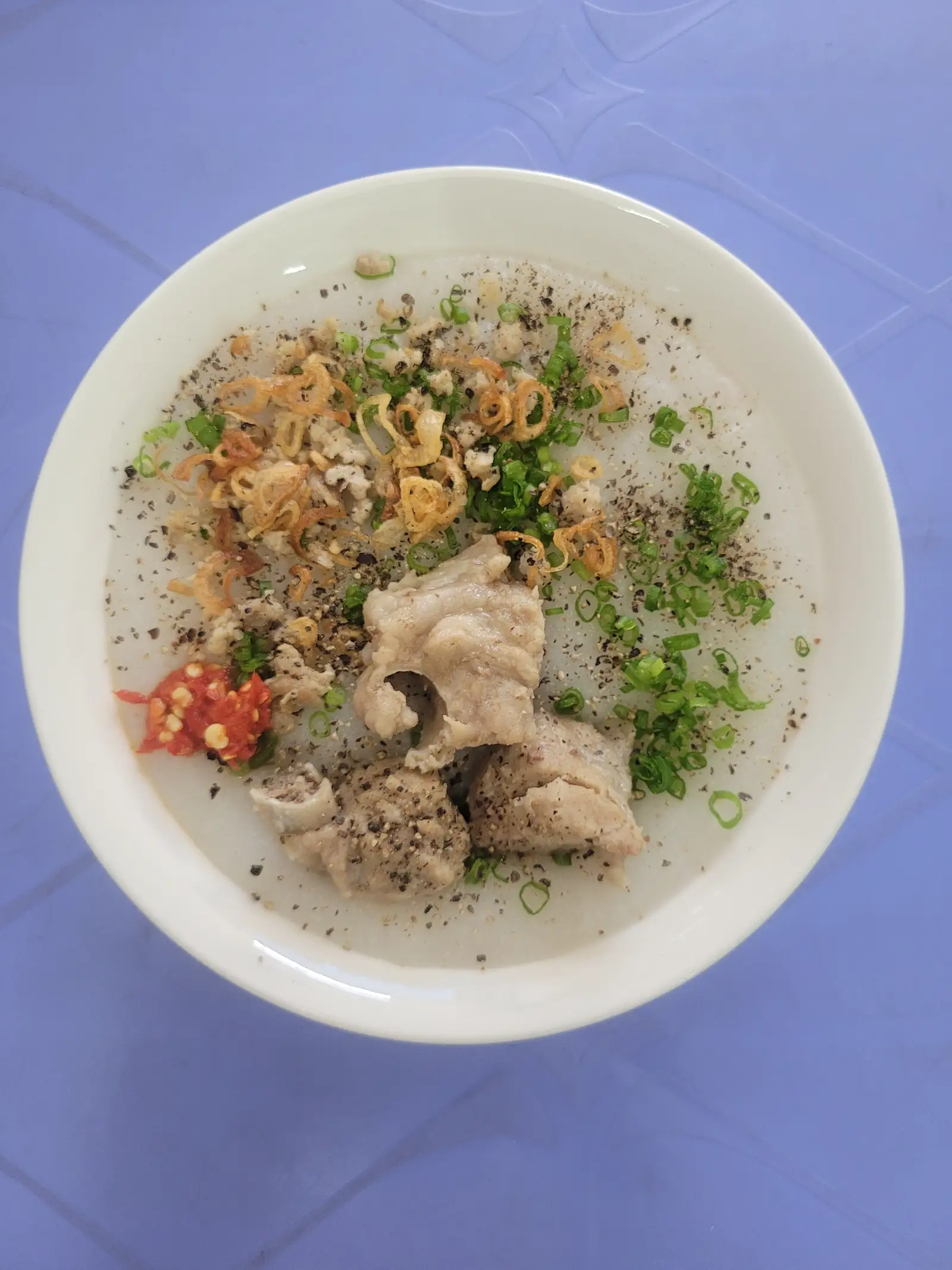 Cháo Sườn  - 52.000 ₫ tại Cháo Sườn & Bún Chả Hà Nội - Vĩnh Viễn 
