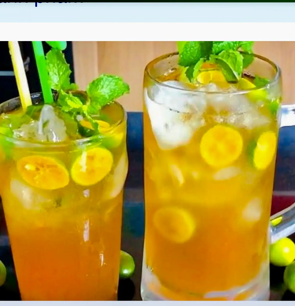 Trà tắc - 22.000 ₫ tại Xôi Khúc Gia Truyền  - Hậu Giang