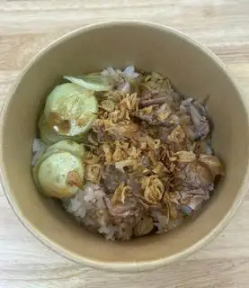 Hình ảnh Xôi gà chiên xốt