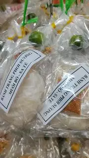 Hình ảnh Bánh tráng phơi sương sa tế muối bò
