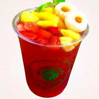 Hình ảnh Trà Trái Cây nhiệt đới Ly Big Size 1000ml