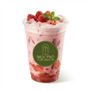 Hình ảnh Trà sữa dâu tây - berry milk tea