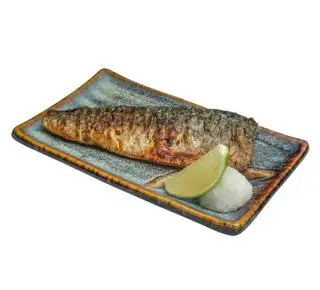 Hình ảnh DL165 - Cá Saba Nướng Than