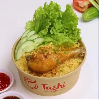 Hình ảnh Cơm chiên đùi gà tỏi