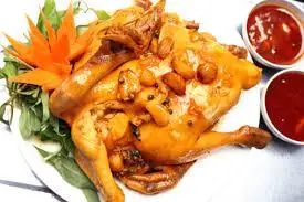 Hình ảnh Gà Hấp Mắm Tỏi 