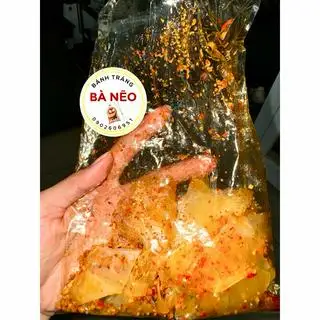 Hình ảnh Bánh tráng sate vò muối nhuyễn xâu 10 bịch (Tự trộn)