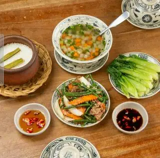 Hình ảnh Set 1. Bắp bò xào đậu đũa
