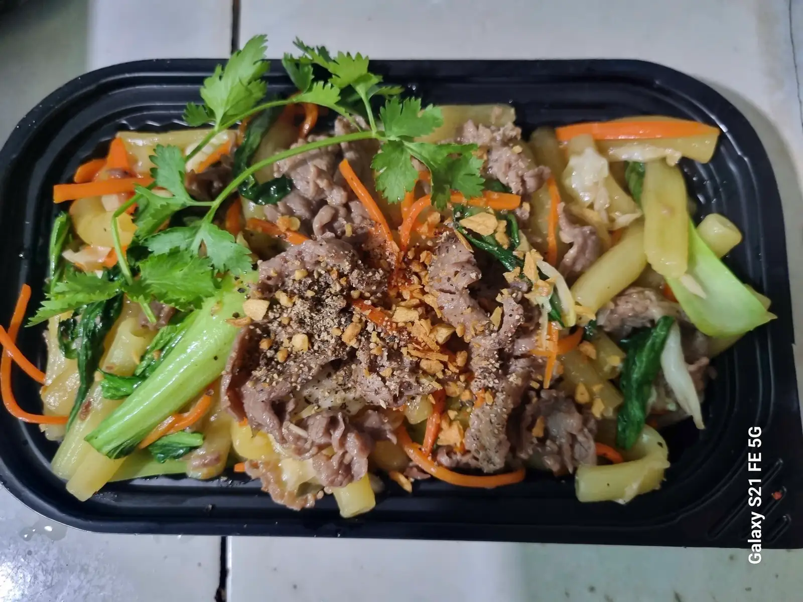 Nui xào bò - 55.000 ₫ tại Bếp Nhà Su - Bún Thái, Mì Xào & Ăn Vặt - Đường 25A