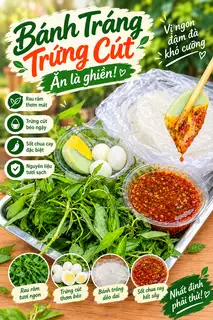 Hình ảnh Bánh Tráng Chấm 