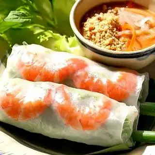 Combo 03 gỏi cuốn có nước chấm để chọn là tương hoặc mắm nêm - 32.000 ₫ tại A Đức - Bánh Xèo Miền Trung & Bò Lá Lốt - An Dương Vương