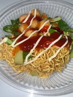 Hình ảnh Mì trộn bò viên