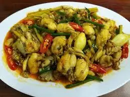 Hình ảnh Cơm Ếch Xào Sả Ớt