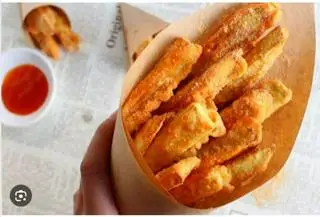 Hình ảnh KHOAI LANG LẮC PHÔ MAI