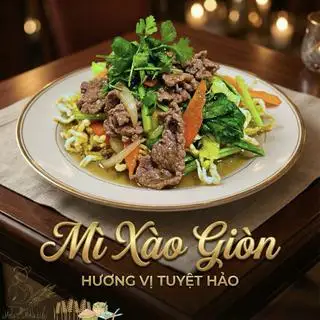 Hình ảnh Mì xào giòn bò