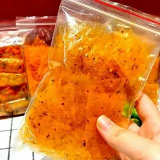 Hình ảnh Bánh Tráng Lắc Sa Tế Bò