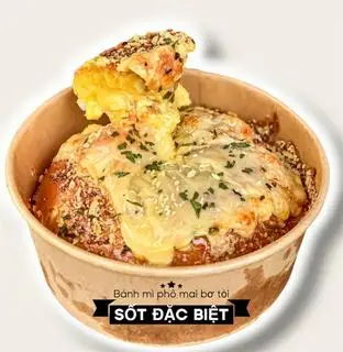 (NEW)Bánh mì phô mai bơ tỏi SỐT ĐẶC BIỆT - 85.000 ₫ tại Tiệm Bánh Ngũ Phúc - Bánh Mì Phô Mai Bơ Tỏi & Bông Lan Trứng Muối - Gò Công