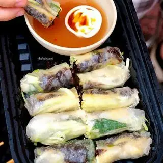 Hình ảnh Bánh Tráng Cuốn Khô Bò Đen