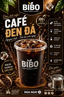 Hình ảnh Cà phê đen đá