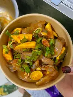 Hình ảnh thân sứa sốt thái 300g thành phẩm