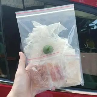 Hình ảnh Bánh trấng phơi sương muối hành sate