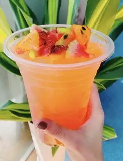 trà trái cây nhiệt đới - 35.000 ₫ tại Ăn Vặt Huỳnh Thảo - Súp Cua & Bánh Tráng Trộn - Đường Số 32