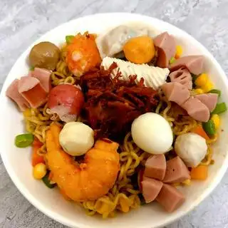 Hình ảnh Mì trộn đầy đủ vip 12 topping