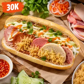 Hình ảnh bánh mì Sài Gòn 