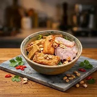 Hình ảnh [FULL TOPPING] Bún Thịt Luộc Nước Tương