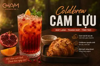 Hình ảnh Coldbrew cam lựu