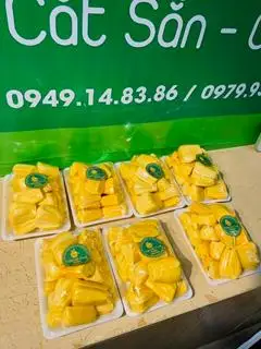 Hình ảnh Khay mít thái da xanh