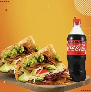 kebab đặc biệt +coca - 47.000 ₫ tại Bánh Mì Home Kebab - Điện Biên Phủ