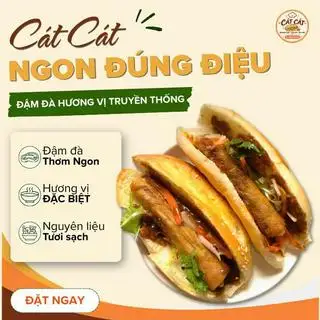 Hình ảnh CB 2 Bánh Mì Tươi Chả Giò Sốt Tương Đen 