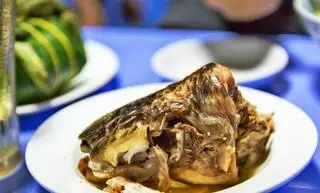 Bánh canh đầu cá (Bao gồm hộp) - 95.000 ₫ tại CHANGON - Bánh Canh Cá Lóc & Bún Thái Tamchan - Đinh Tiên Hoàng 