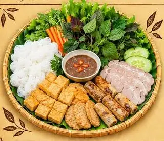Hình ảnh Bún đậu mẹt quê đầy đủ (1 người)
