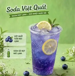 Hình ảnh Soda việt quất