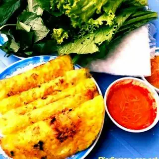 Hình ảnh 5 cái bánh xèo tôm thịt