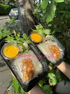 Hình ảnh Bánh Tráng Chấm Muối Béo