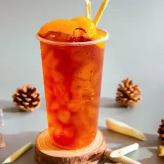 Trà Đào Cam Sả - 31.000 ₫ tại Trà Sữa HongKong Baley - Trần Thị Điệu