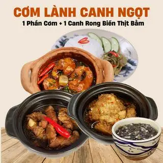 1 Cơm Văn Phòng + 1 Canh - 61.750 ₫ tại Bento Delichi by Cooky - Cơm Gà Mắm Tỏi, Xối Mỡ - Đường Số 33