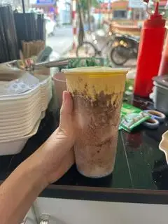 Hình ảnh Milo dầm kem trứng