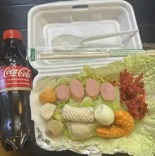 Hình ảnh mỳ trộn thập cầm -coca 